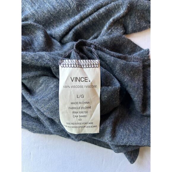 Vince Blue Women’s Lightweight Sweater Shirt Long Sleeve Size Small - Picture 6 of 10